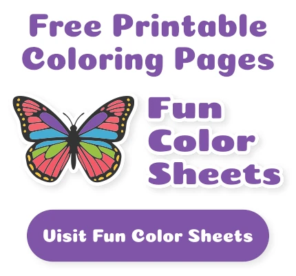 Fun Color Sheets: Free Printable Coloring Pages